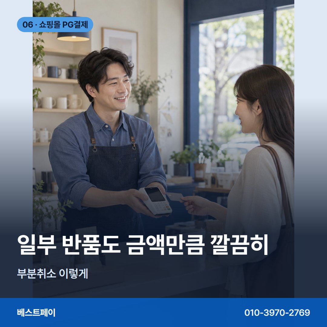 쇼핑몰 PG 결제 일부 반품도 금액만큼 깔끔히 — 쇼핑몰 PG 결제를 단계별로 나눠 담았습니다 (PG결제 실패 대응)